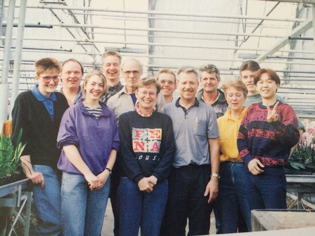 代表のオランダ留学時代の写真